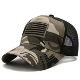 Unisex American Flag Trucker Hat