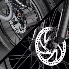 HEZZO 1200W Electric Bike - 48V Lithium Battery, Over 50km/h Speed