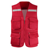 24 Hour Sport Men's Breathable Mesh Fishing Vest with Multiple Pockets