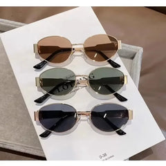 Unisex Oval Sunglasses
