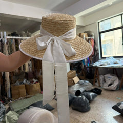 Women's Wide Brim Straw Sun Hat, Many Colors/Styles