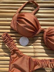 Sexikinis Brown Girl Women's Two-Piece Bikini Swimsuit