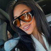 Women's Oversized Aviator Sunglasses