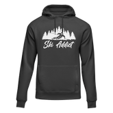 Unisex Adult's 'Ski Addict' Fleece Hoodie