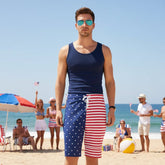 Men's Stars & Stripes Board Shorts