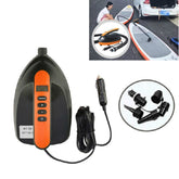 16 PSI, 70L/min SUP Surf Paddle Board Canoe Inflatable Boat Car Bike High Pressure Electric Air Pump, Single Inflater, 12V