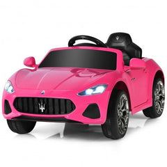 12V Kids Ride-On Licensed Maserati Car with Remote Control and Lights