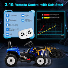 12V 7Ah Kids Ride On Road Roller with 2.4G Remote Control