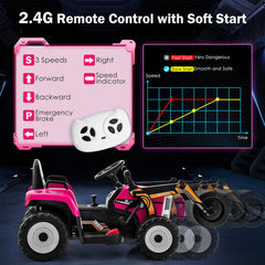12V 7Ah Kids Ride On Road Roller with 2.4G Remote Control