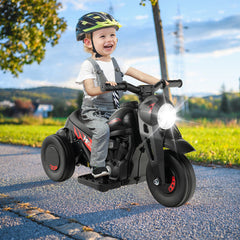 6V 4.5Ah Kids Ride On Motorcycle with Bubble Maker and Music