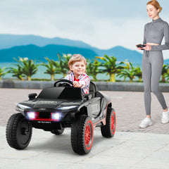 LuxuryLifeWay Licensed Audi Kids Ride On E-tron Racing Car - Gray