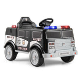 12V Kids Ride On Police Vehicle with 3 Speeds and Megaphone