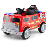 12V Kids Ride on Fire Truck with Remote Control and Extinguisher