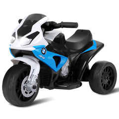 LuxuryLifeWay 6V Kids 3 Wheels Riding BMW Licensed Electric Motorcycle - Blue