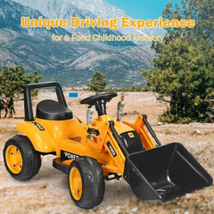 6V Kids Ride On Excavator