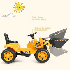 6V Kids Ride On Excavator