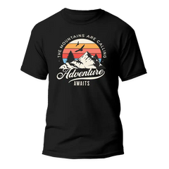 Outdoorzees Unisex 'The Mountains Are Calling' T-Shirt
