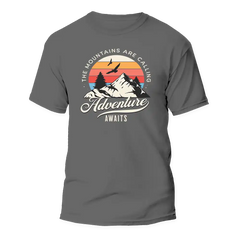 Outdoorzees Unisex 'The Mountains Are Calling' T-Shirt