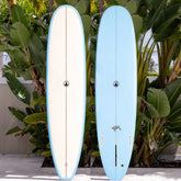 7-9 Foot Surfboard Trading Co. | The Baby Log Beginner Longboard Surfboard – Coastal Blue Cutlap