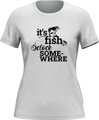 Outdoorzees Women's 'It's Fish O'clock' T-Shirt
