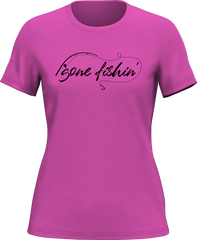 Outdoorzees Women's 'Gone Fishing' v2 T-Shirt