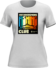 Outdoorzees Women's 'Outdoorsman Fishing Club' T-Shirt