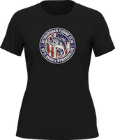 Outdoorzees Women's 'Outdoorsman Fishing Club' Patriotic T-Shirt