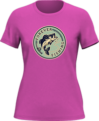 Outdoorzees Women's 'Forever Fishing' T-Shirt