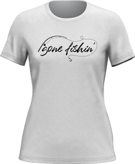 Outdoorzees Women's 'Gone Fishing' v2 T-Shirt