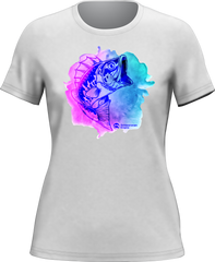 Outdoorzees Women's Watercolor Fishing T-Shirt