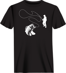 Outdoorzees Unisex Fishing Lines T-Shirt