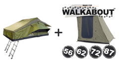 CO-Walkabout 72 2.0 Rooftop Tent + Short Annex
