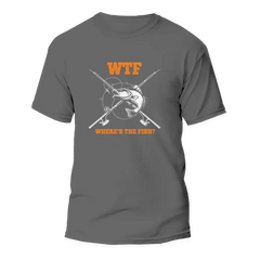 Outdoorzees Unisex 'WTF Where's The Fish' T-Shirt