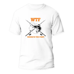 Outdoorzees Unisex 'WTF Where's The Fish' T-Shirt