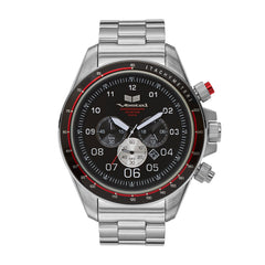 Vestal Watch Men's ZR3 - Black Dial, Silver Bracelet - 100m