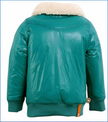 Kid's Unisex 'When I Go Out' Puffer Jacket, 1-2y