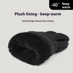 Men's Fleece-Lined Ski Gloves