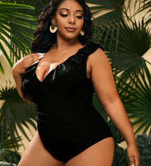 Women's Plus Size One-Piece Swimsuit