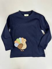 Kid's Unisex 'Turkey Harry' Long Sleeve Play T-Shirt THANKSGIVING