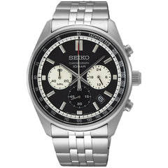 Seiko Men's Chronograph - Black Dial - 100m