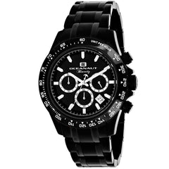 Oceanaut Men's Biarritz - Black Dial/Bracelet/Case - 100m