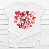 Girl's/Women's 'All You Need Is Love' Onesie or T-Shirt