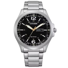 Citizen Men's Eco-Drive - Black Dial - 100m