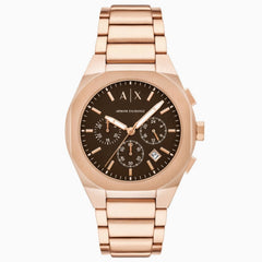 Armani Exchange Men's Sync - Brown Dial - 50m
