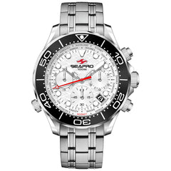Seapro Men's Mondial Timer - White Dial - 100m