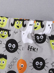 Infant‘s Unisex 4 Piece Halloween Themed Set