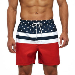 Men's Beach Shorts with Mesh Lining