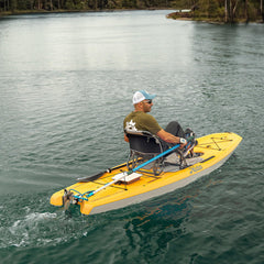 Bixpy x Hobie Lynx Gudgeon with Universal Versa Rudder™ Adapter and Pole Steering
