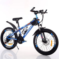21 Speed Mountain Bike with Shock Absorption - 20-26" Wheels