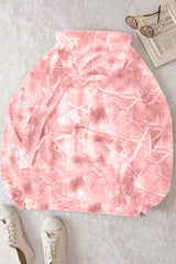 Women's Camouflage Woodland Print Oversized Sporty Hoodie